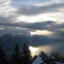 Вид из окна конференц-центра «Катароза де Петри», Швейцария